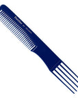 Dateline Professional Blue Celcon 301 Plastic Teasing and Lifter Comb