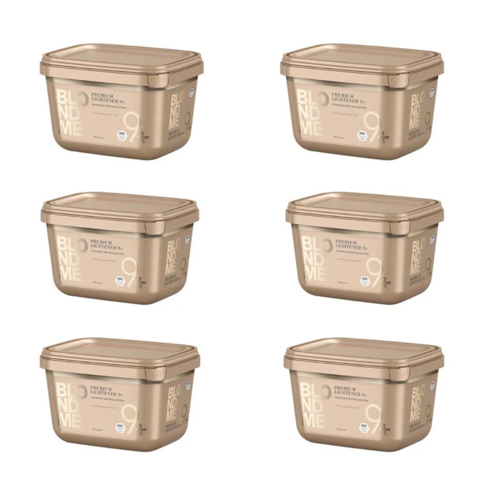 Schwarzkopf BLONDME Premium Lightener 9+ 450g x 6 Pack