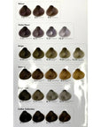 Cristalli Professional Colour Chart