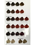 Cristalli Professional Colour Chart