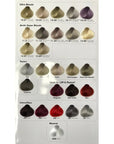 Cristalli Professional Colour Chart