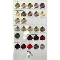 Cristalli Professional Colour Chart