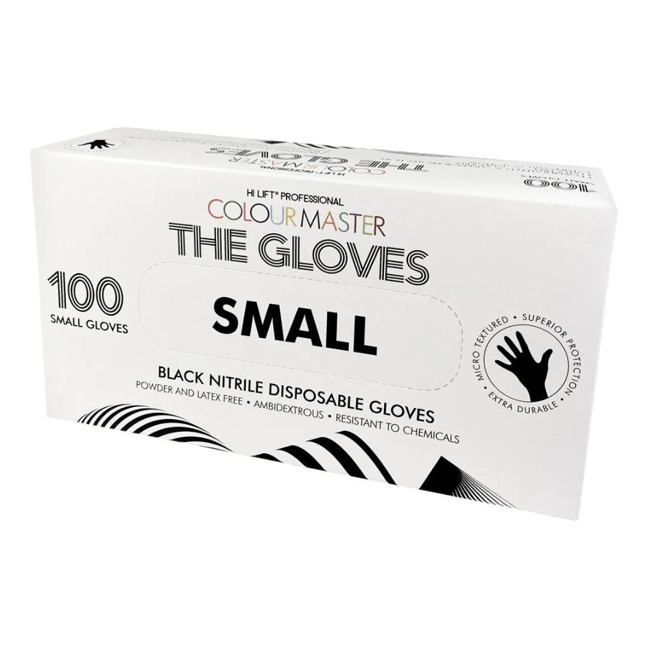 Hi Lift Colour Master The Gloves Black Nitrile