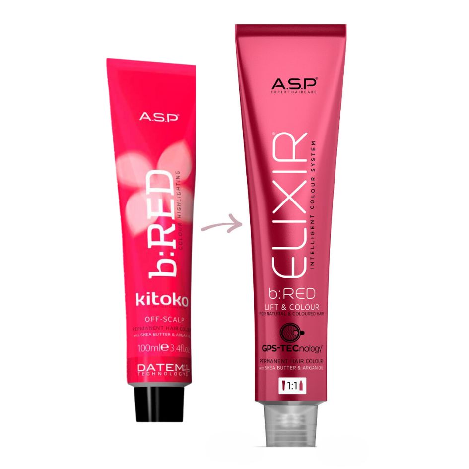 ASP ELIXIR Permanent Colour b:RED Series 100ml