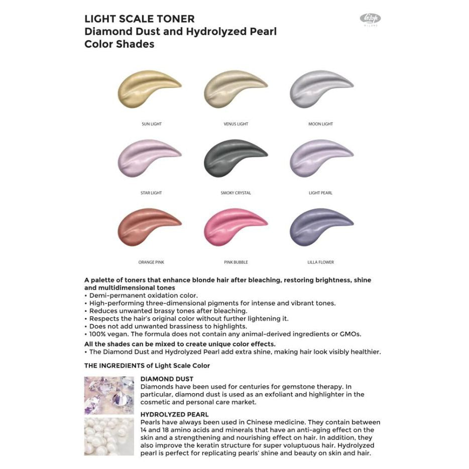 Buy Light Color Scale for Hair – Shop Lisap USA