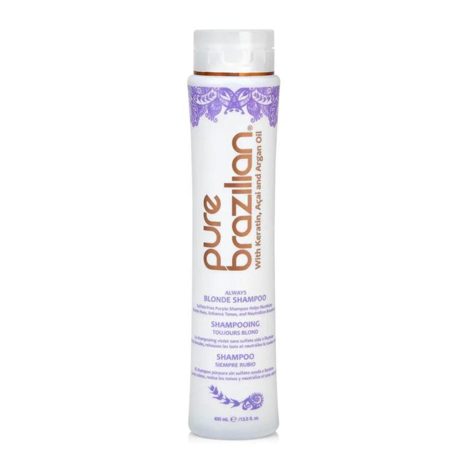Pure Brazilian Always Blonde Keratin Shampoo 400ml