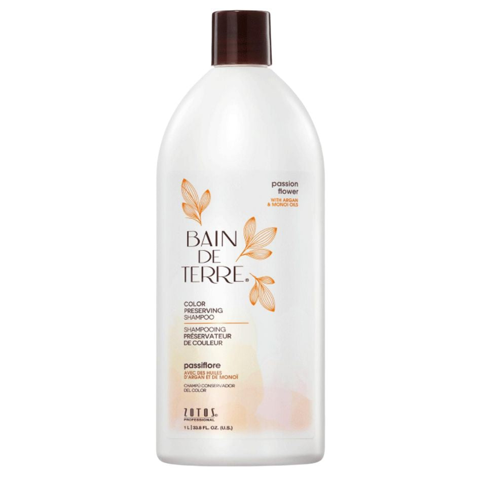 Bain De Terre Passion Flower Color Preserving Shampoo