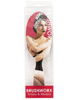 Brushworx Artists and Models Cushion Hair Brush - Miss Be Bop
