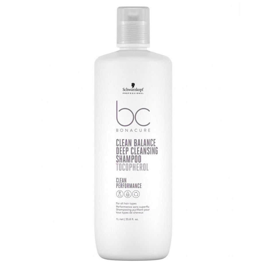 Schwarzkopf BC Clean Balance Deep Cleansing Shampoo Tocopherol 1 Litre