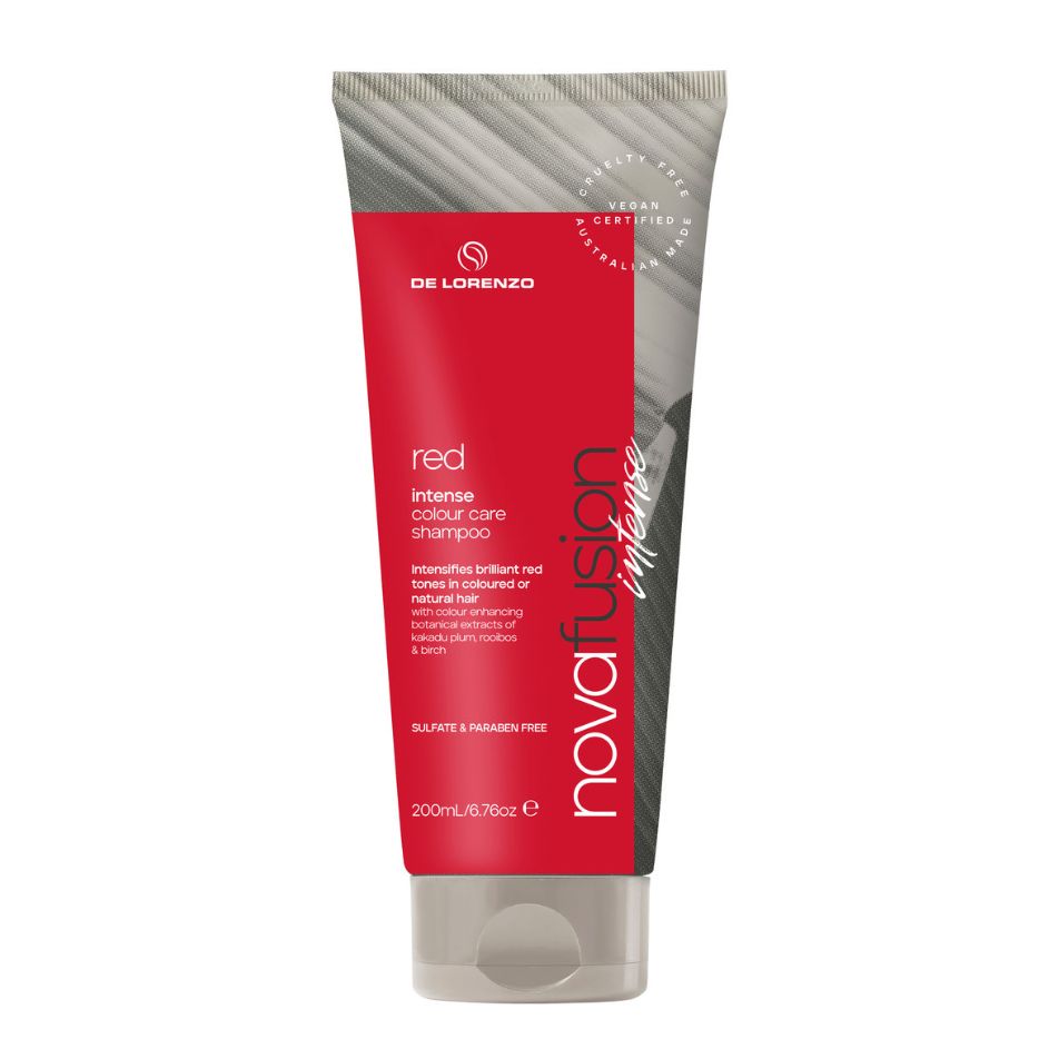 De Lorenzo Novafusion Intense Shampoo Red 200ml Hair Supply Direct