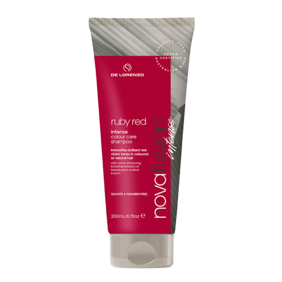 De Lorenzo Novafusion Intense Shampoo Ruby Red 200ml