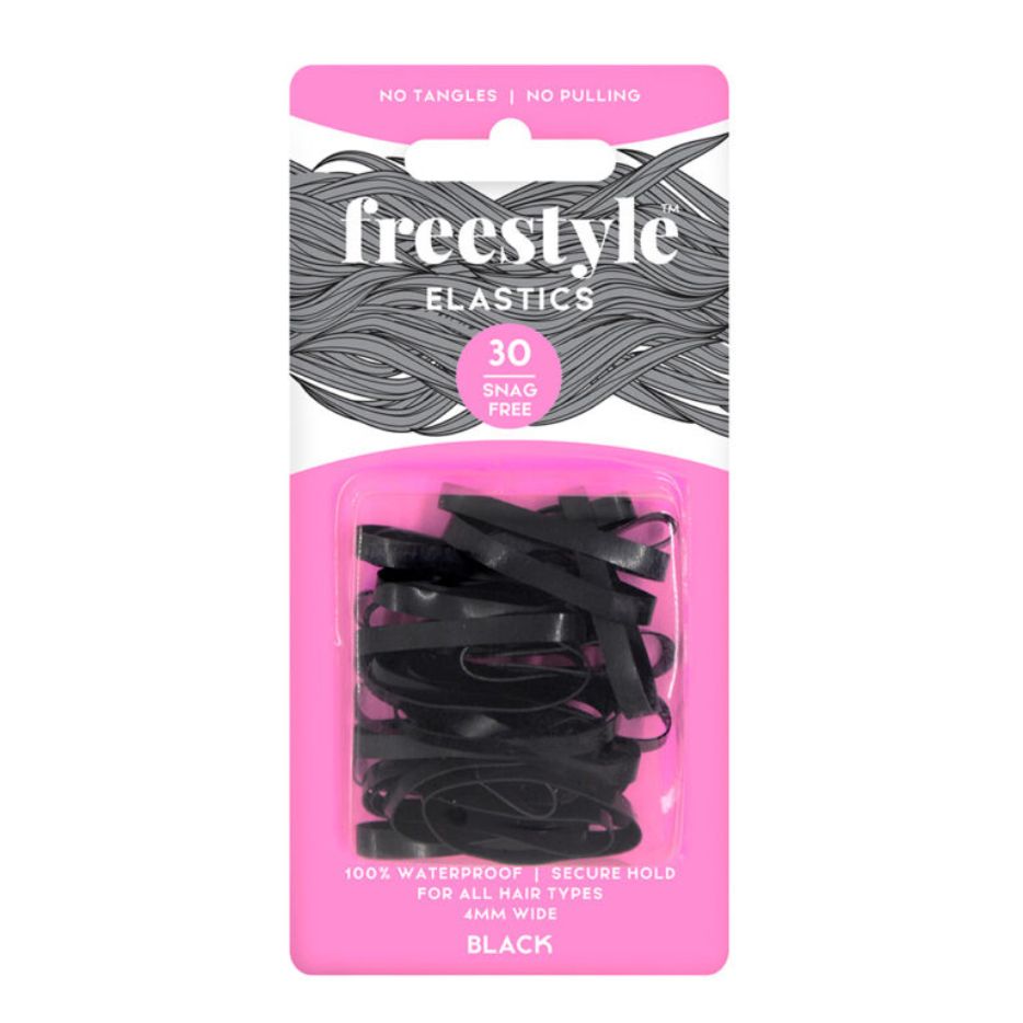 Freestyle Snag Free Elastics 4mm 30 Piece