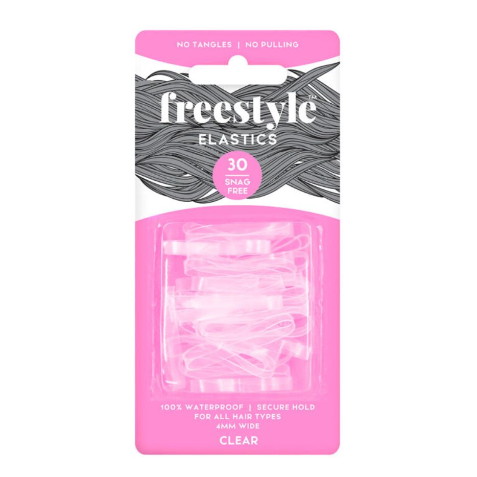 Freestyle Snag Free Elastics 4mm 30 Piece