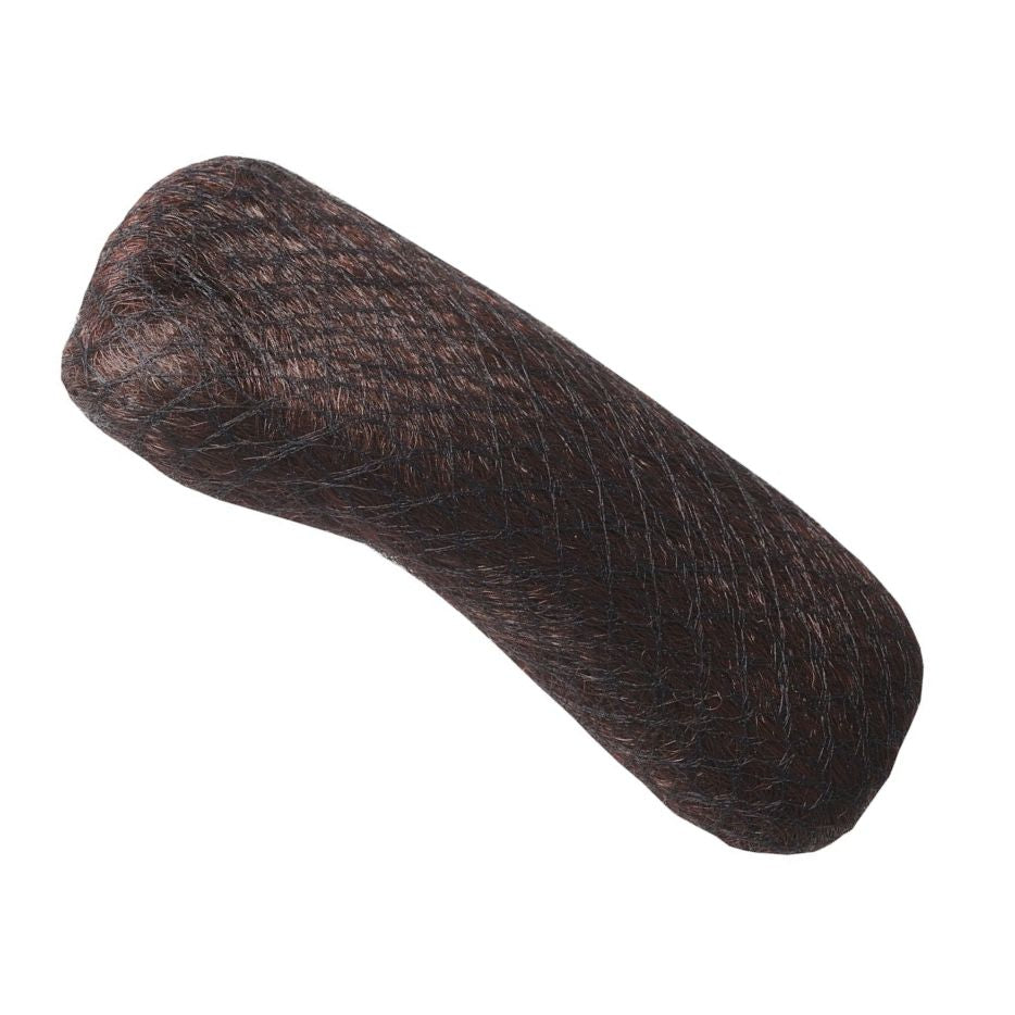Dress Me Up Oblong Hair Bun Roll Brown