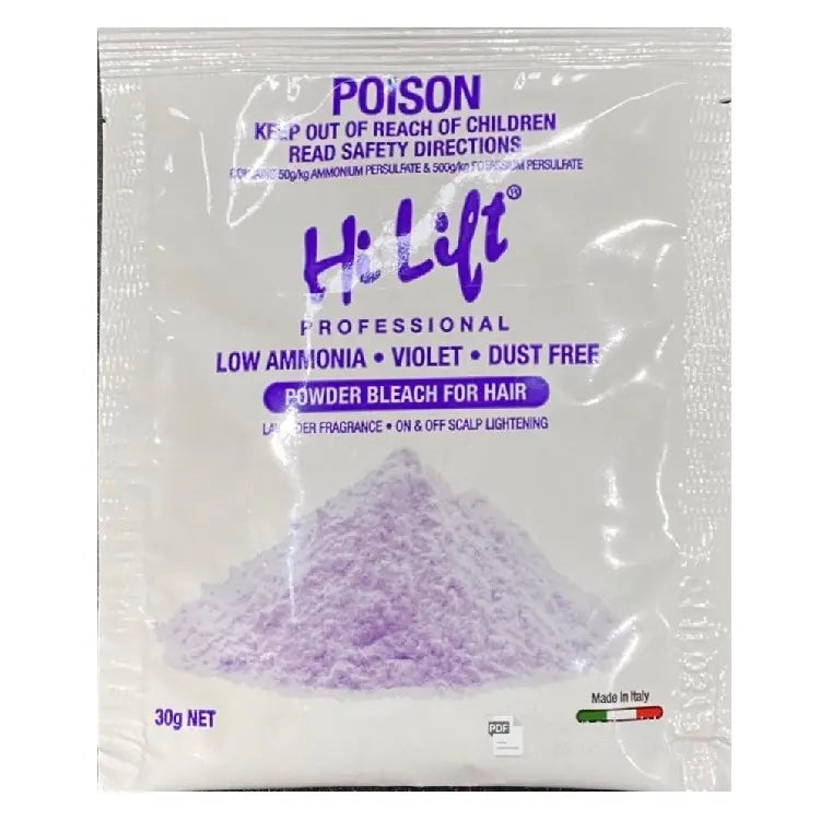 Hi Lift Dust Free Powder Bleach Sachet 30g