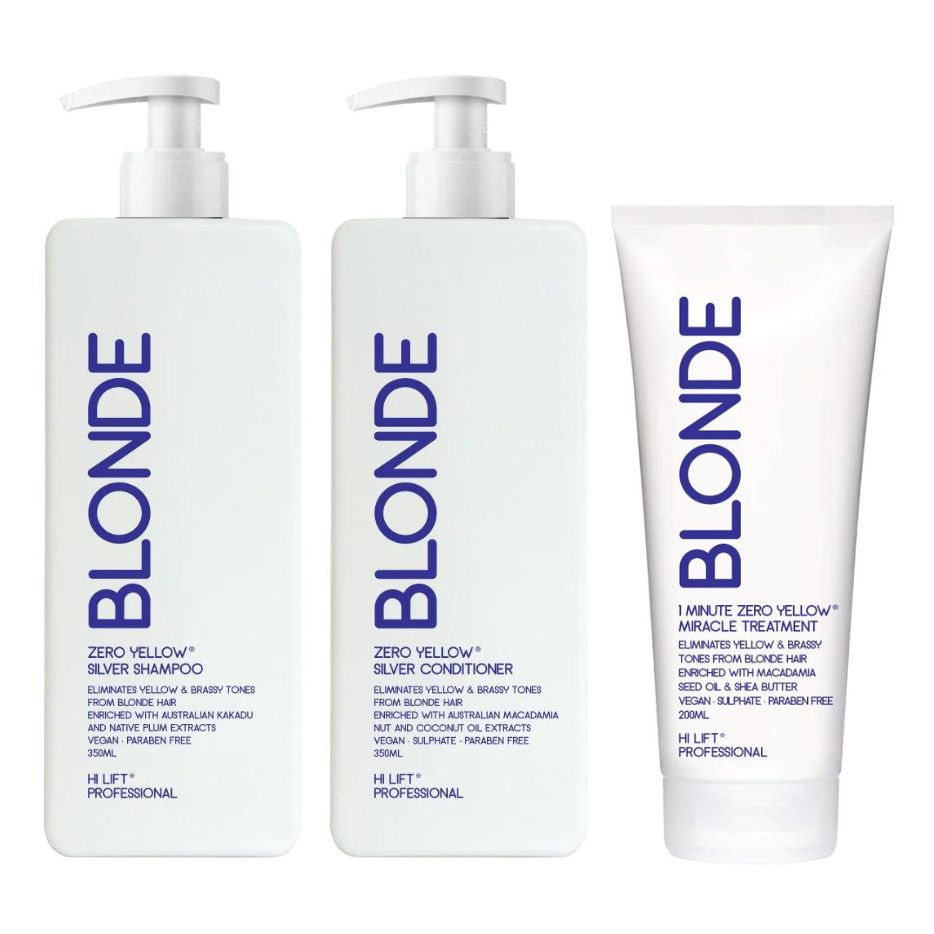 Hi Lift Blonde Shampoo & Conditioner Trio Pack