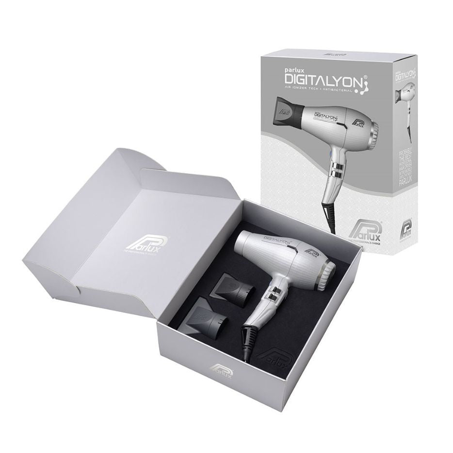 Parlux DigitAlyon Hair Dryer Silver