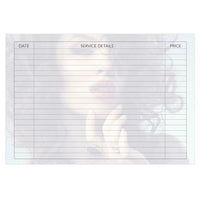 Salon Service and Record Card 100 Pieces