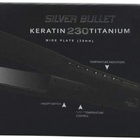 Silver Bullet Keratin 230 Titanium Wide Plate Hair Straightener