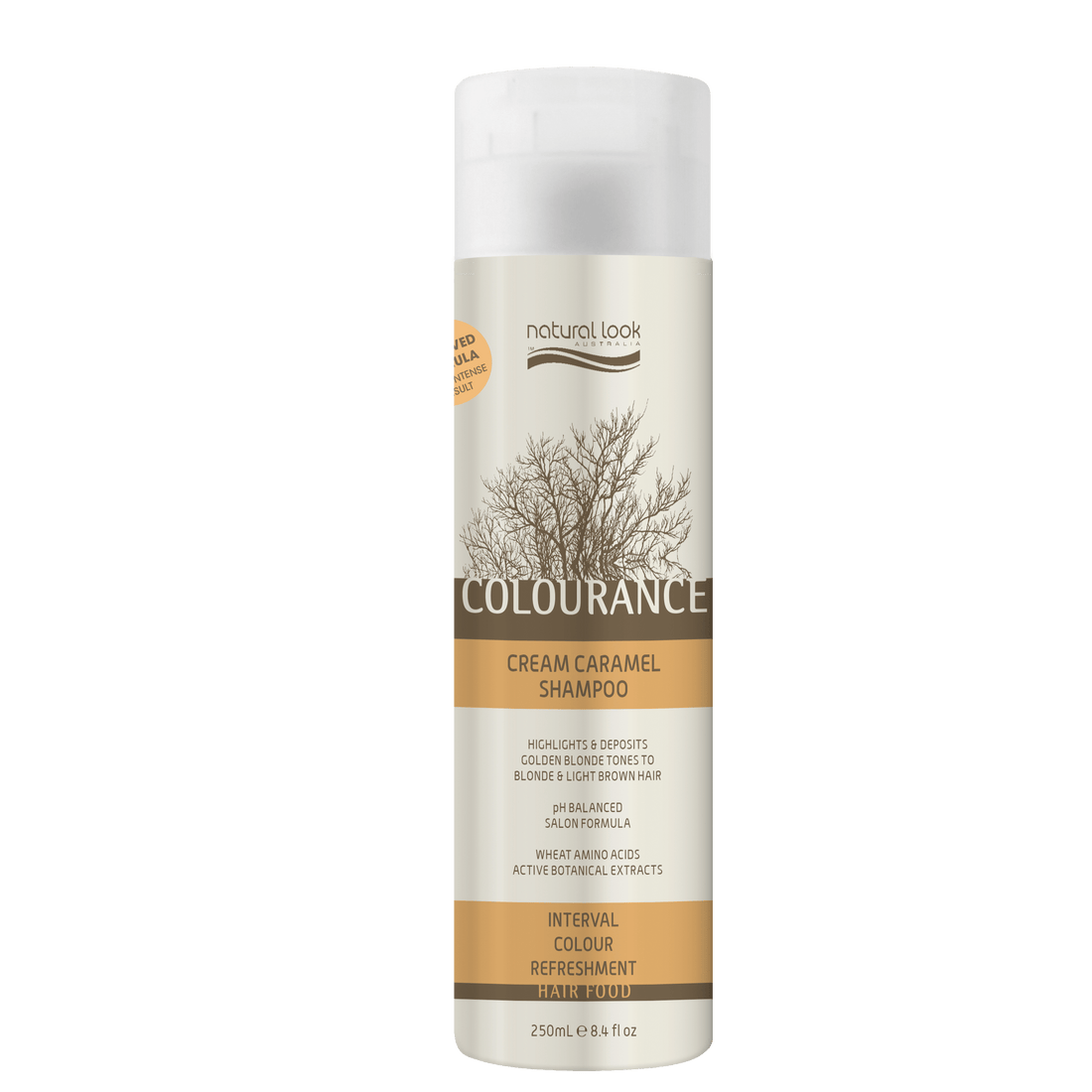 Natural Look Colourance Cream Caramel Shampoo 250ml