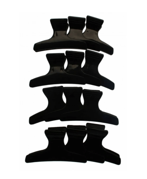 Butterfly Clips 12 Piece