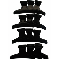 Butterfly Clips 12 Piece