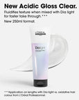 L'Oreal Dia Light Acidic Gloss Clear 250ml