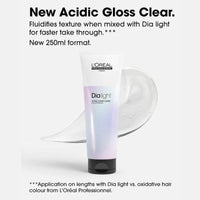 L'Oreal Dia Light Acidic Gloss Clear 250ml