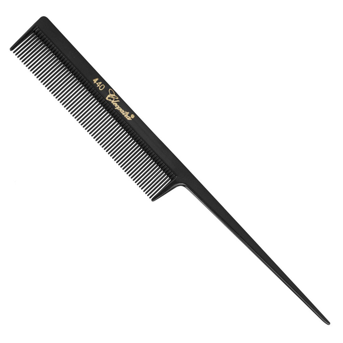 Cleopatra 440 Fine Teeth Plastic Tail Comb