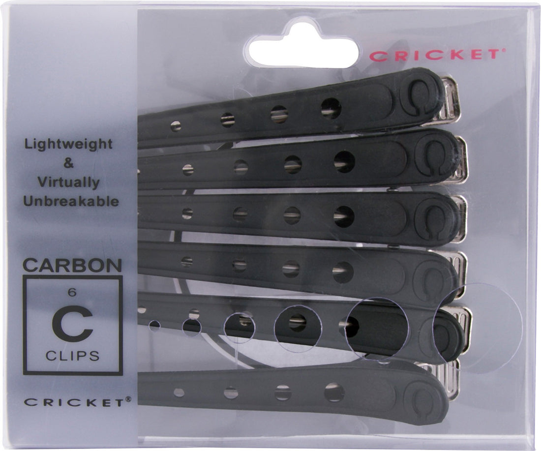 Cricket Carbon Clips 6 Piece