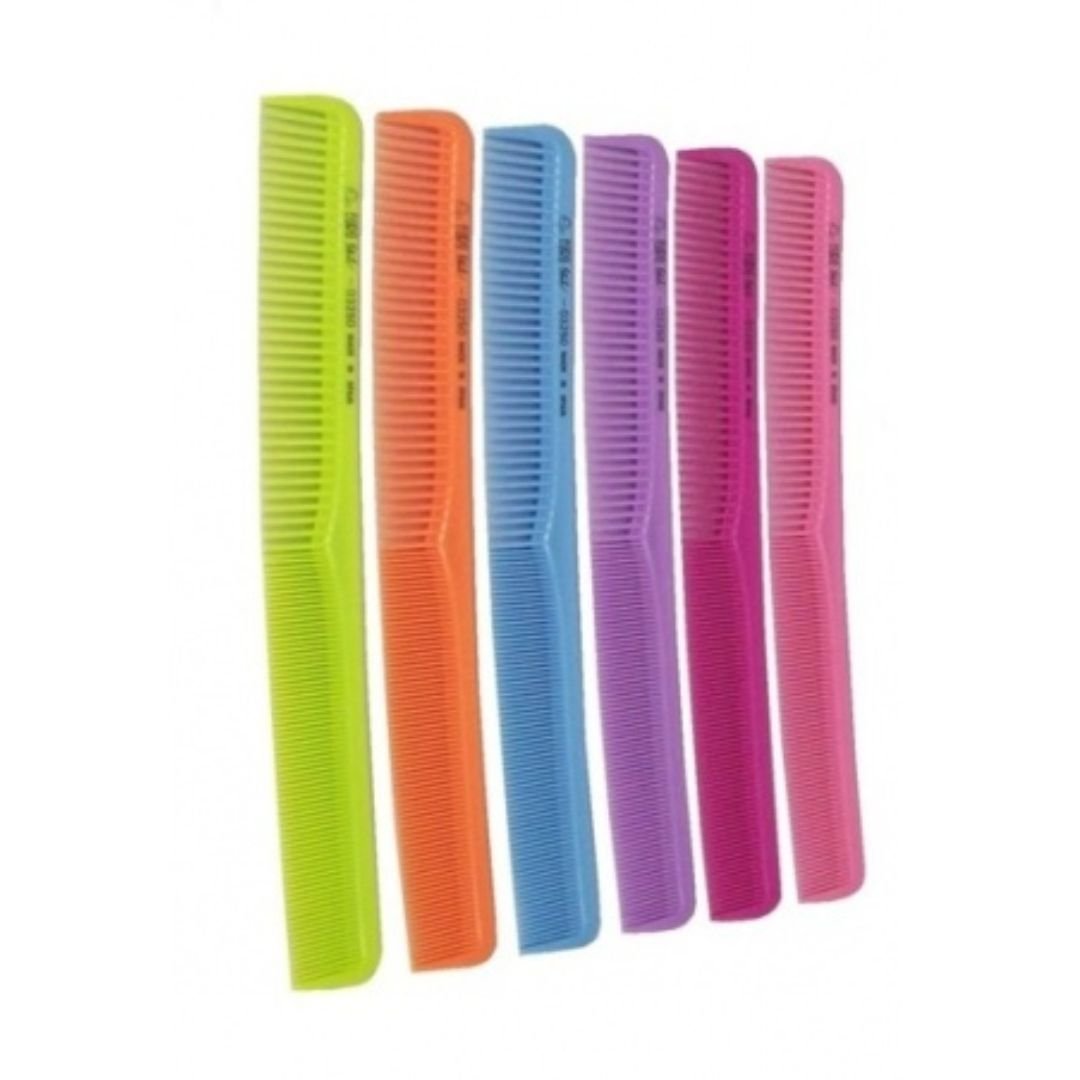Eurostil Cutting Comb Assorted Colours One Piece