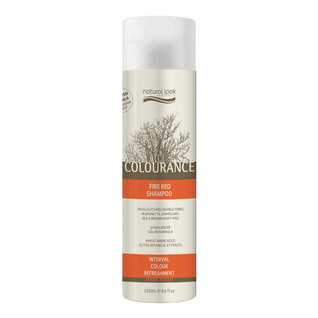 Natural Look Colourance Fire Red Shampoo 250ml