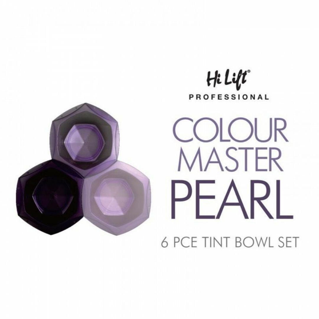 Hi Lift Colour Master Pearl 6 Piece Tint Bowl Set