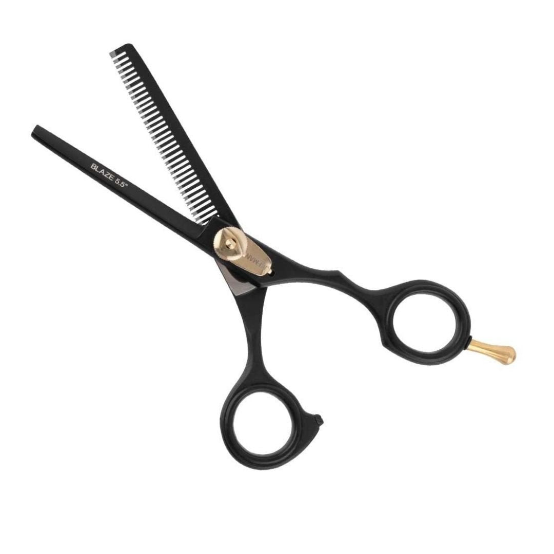 Iceman Blaze 5.5” Black Thinning Scissor