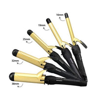 Silver Bullet Fastlane Ceramic Gold Curling Iron 32mm