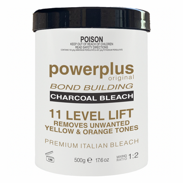 Powerplus 11 Level Lift Charcoal Bleach 500g