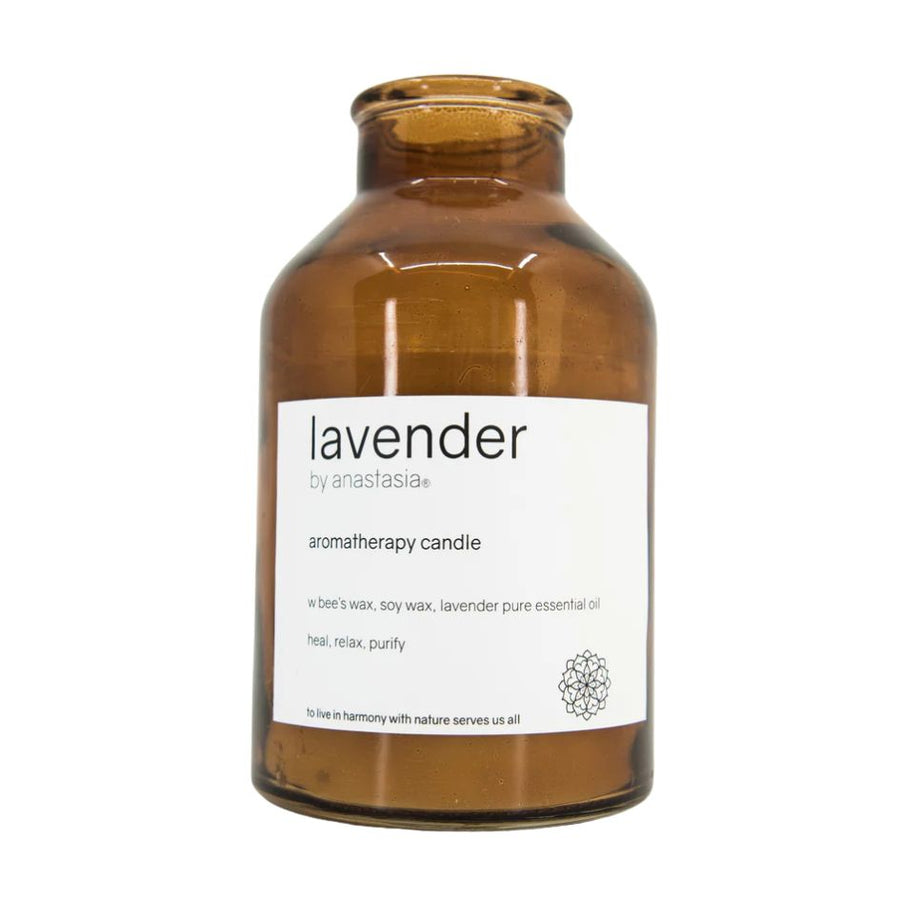 Lavender Aromatherapy Candle By Anastasia