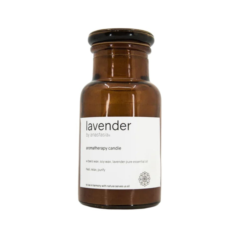 Lavender Aromatherapy Candle By Anastasia