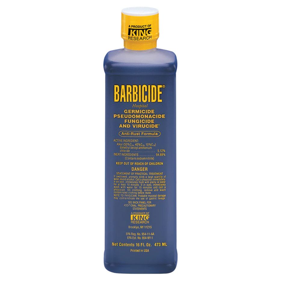 Barbecide Solution Barbicide Concentrate Professional Salon Disinfectant Solution 473ml ...