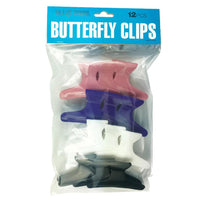 Butterfly Clips 12 Piece