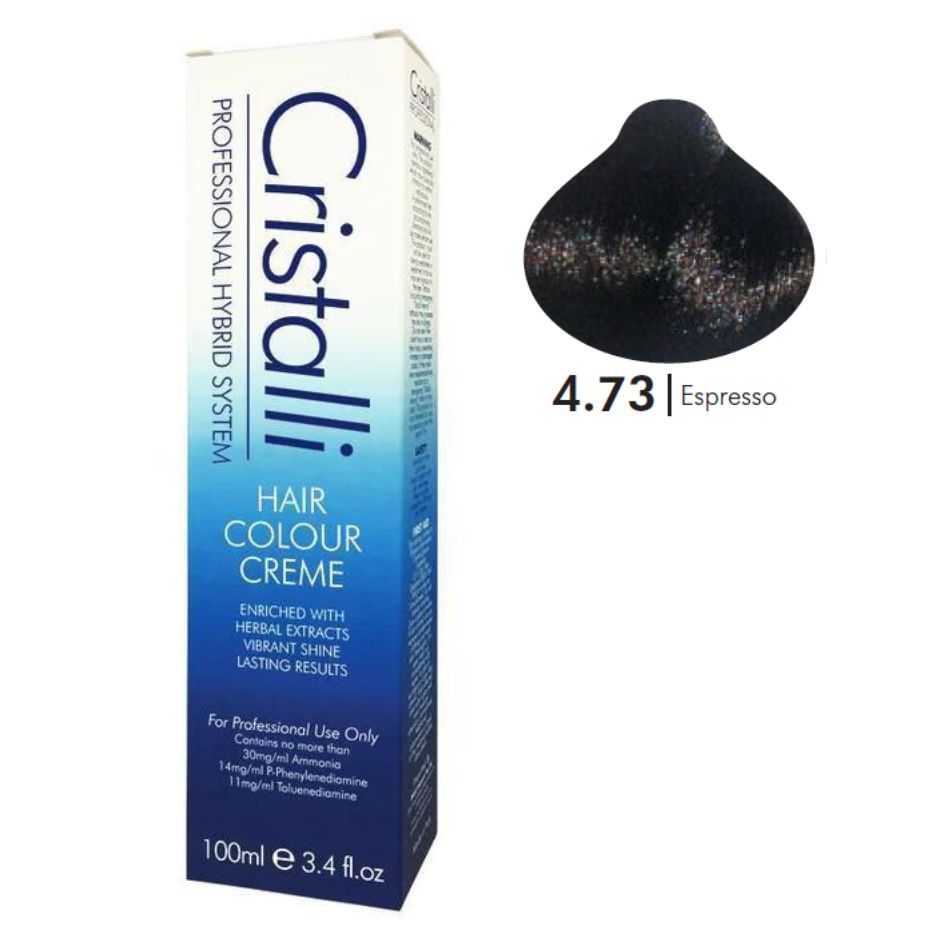 Cristalli Hair Colour Creme 100ml