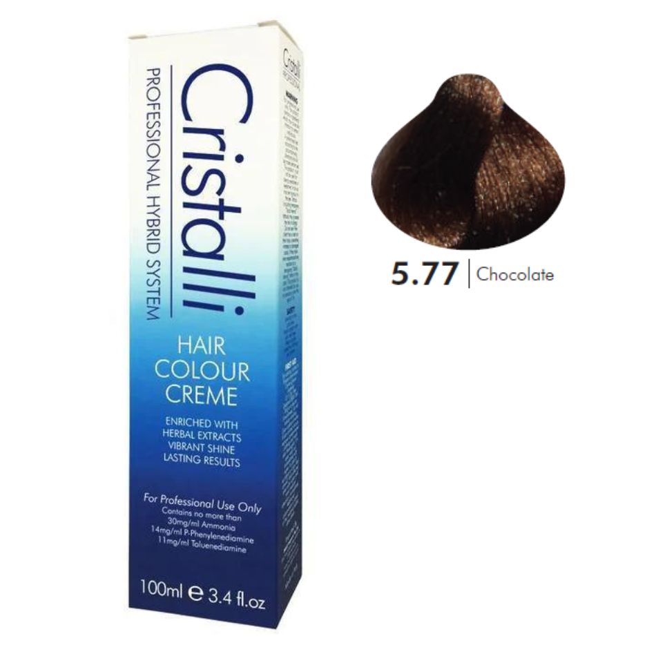 Cristalli Hair Colour Creme 100ml