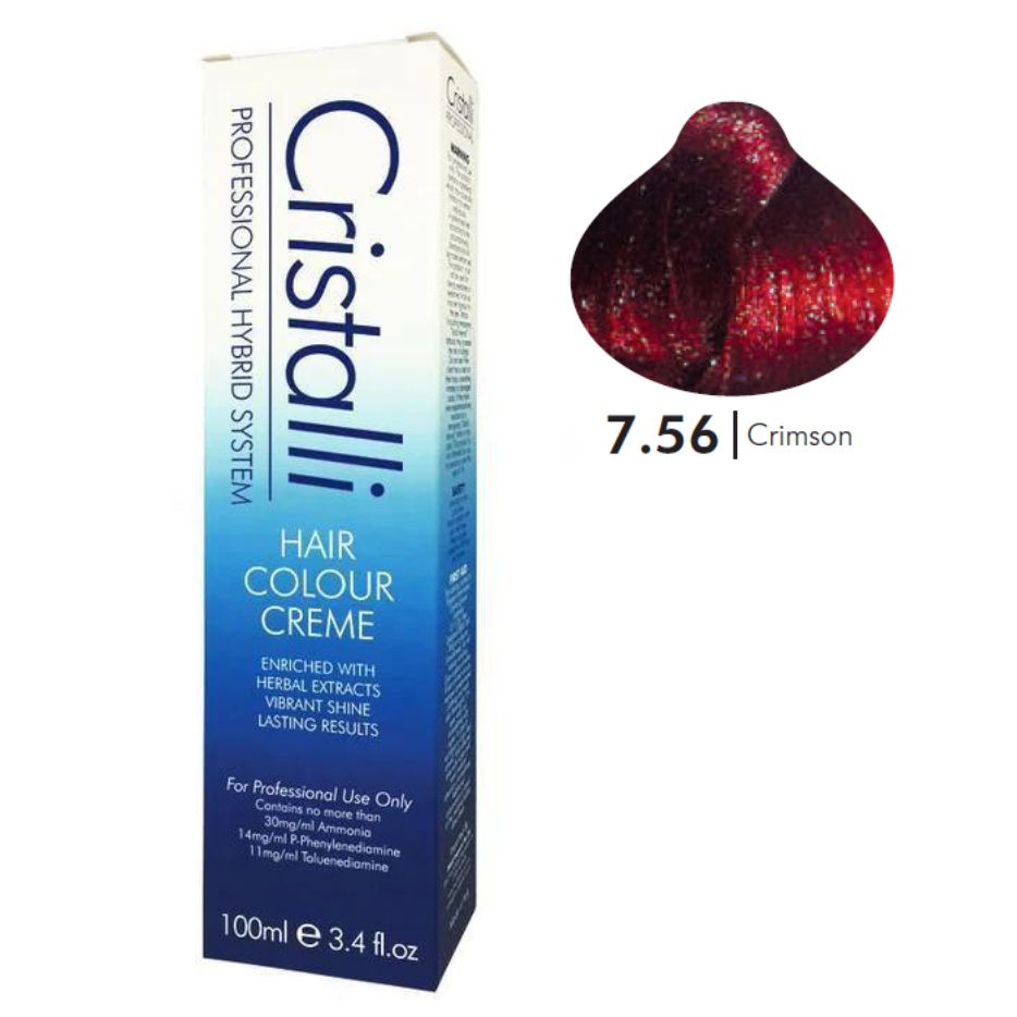 Cristalli Hair Colour Creme 100ml