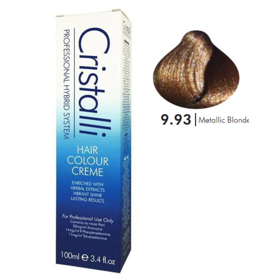 Cristalli Hair Colour Creme 100ml
