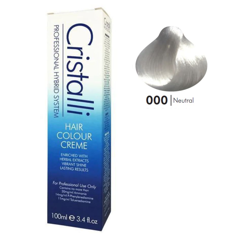 Cristalli Hair Colour Creme 100ml
