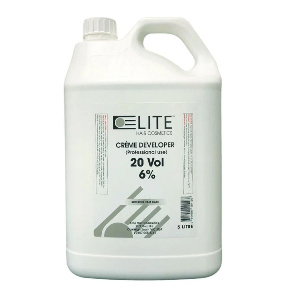 Elite Cosmetics Creme Developer 5 Litre