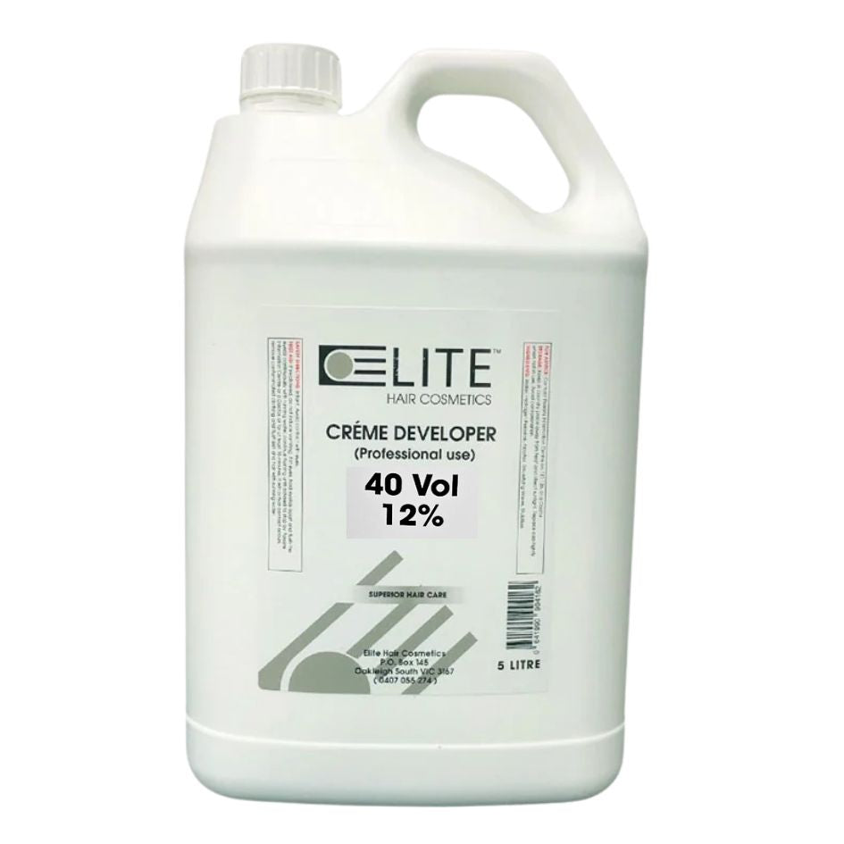 Elite Cosmetics Creme Developer 5 Litre