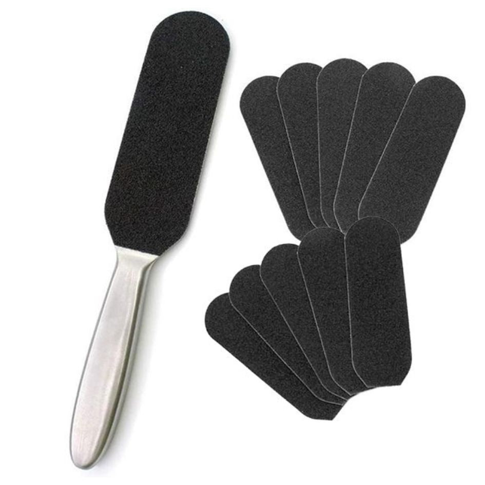 Artists Choice Steel Foot File with Replacement Pads – Hair Supply Direct