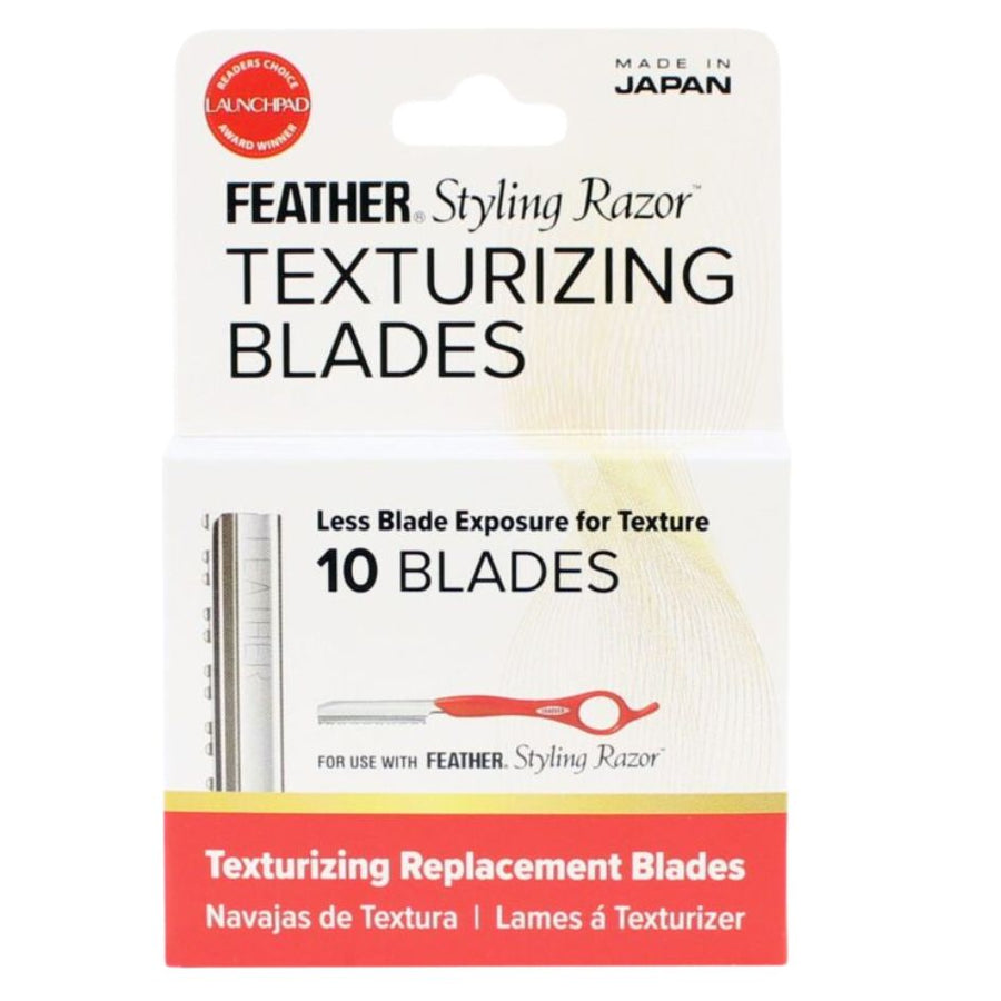 Feather Styling Razor Texturizing Blades 10 Pack