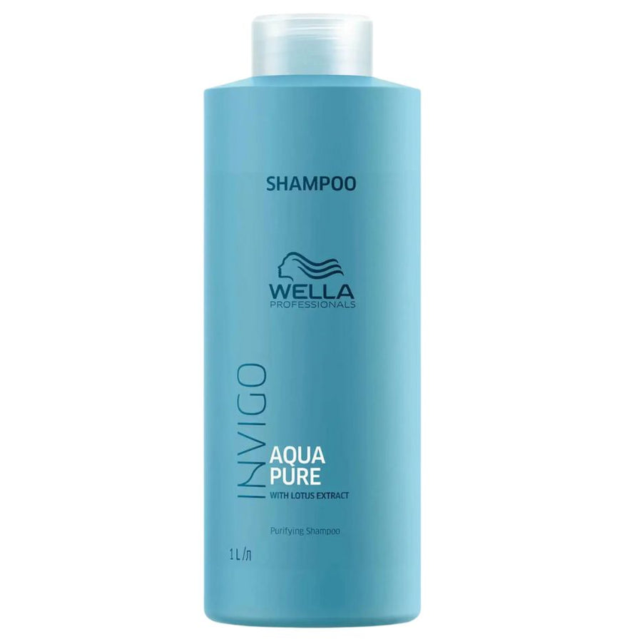 Wella Invigo Aqua Pure Purifying Shampoo 1 Litre